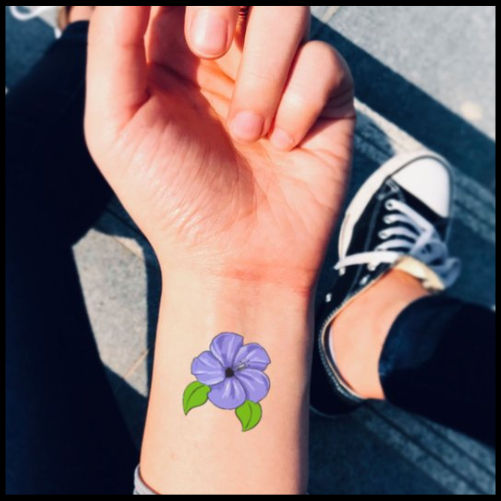 The African Violet Tattoo