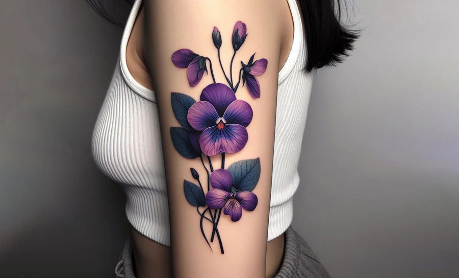 Violet Tattoo Ideas