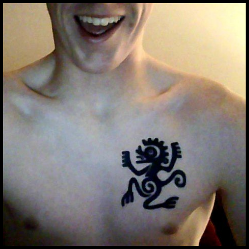 Aztec Monkey Tattoo