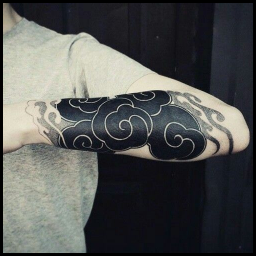 Black Cloud Tattoo
