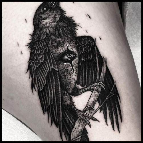 Black Raven Tattoo