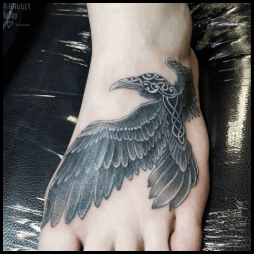Celtic Raven Tattoo