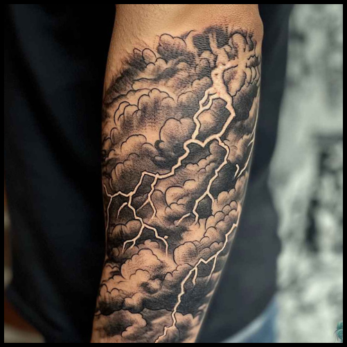 Cloud Shading Tattoo