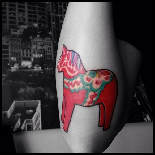 Dala Horse Tattoo