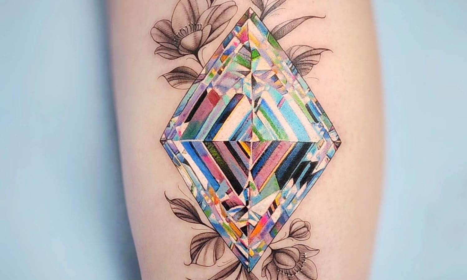 Diamond Tattoo Ideas