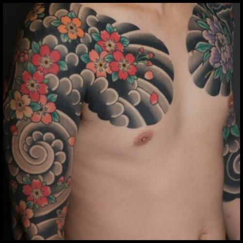 Japanese Cloud Tattoo