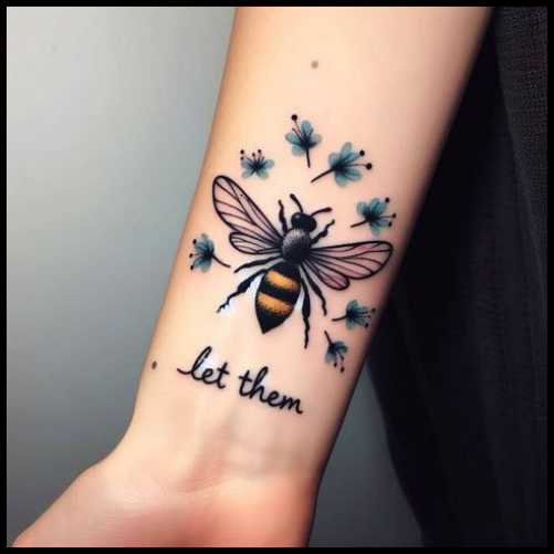 Let Them Bee Tattoo