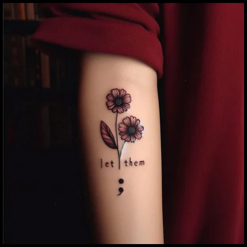 Let Them Gothic Tattoo