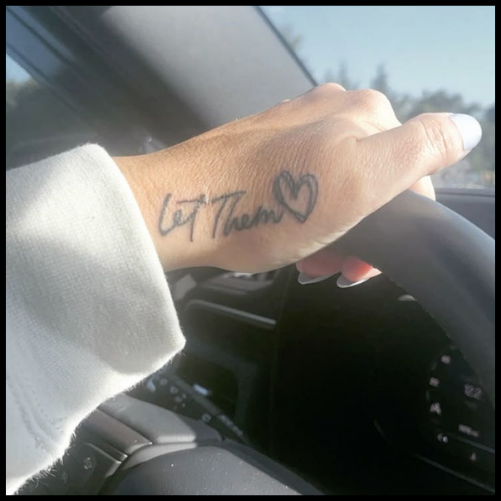 Let Them Tattoo on Hand