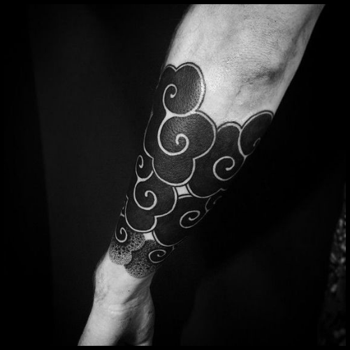 Naruto Cloud Tattoo