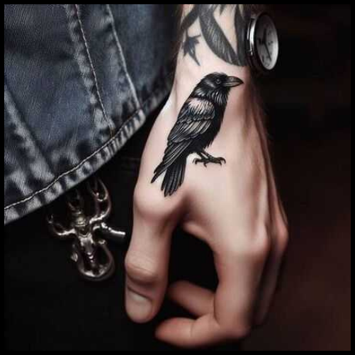 Sacred Raven Tattoo Ideas