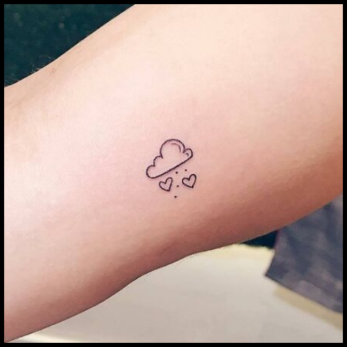 Small Cloud Tattoo