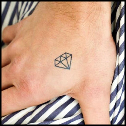 Small Diamond Tattoo