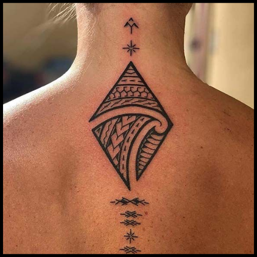 Tribal Diamond Tattoo