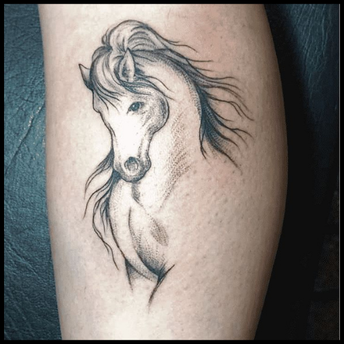 White Horse Tattoo