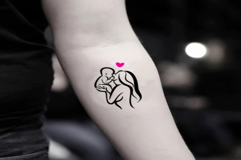mom and son tattoo ideas