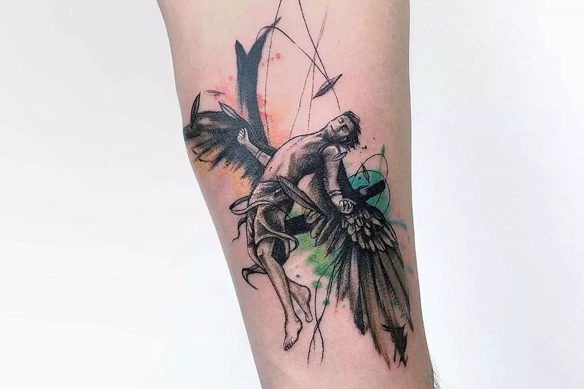 Icarus Tattoo Ideas